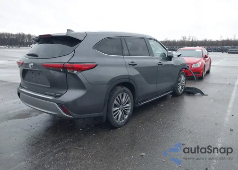 2021 Toyota Highlander Platinum from USA, damaged, VIN 5TDFZRBH7MS106875